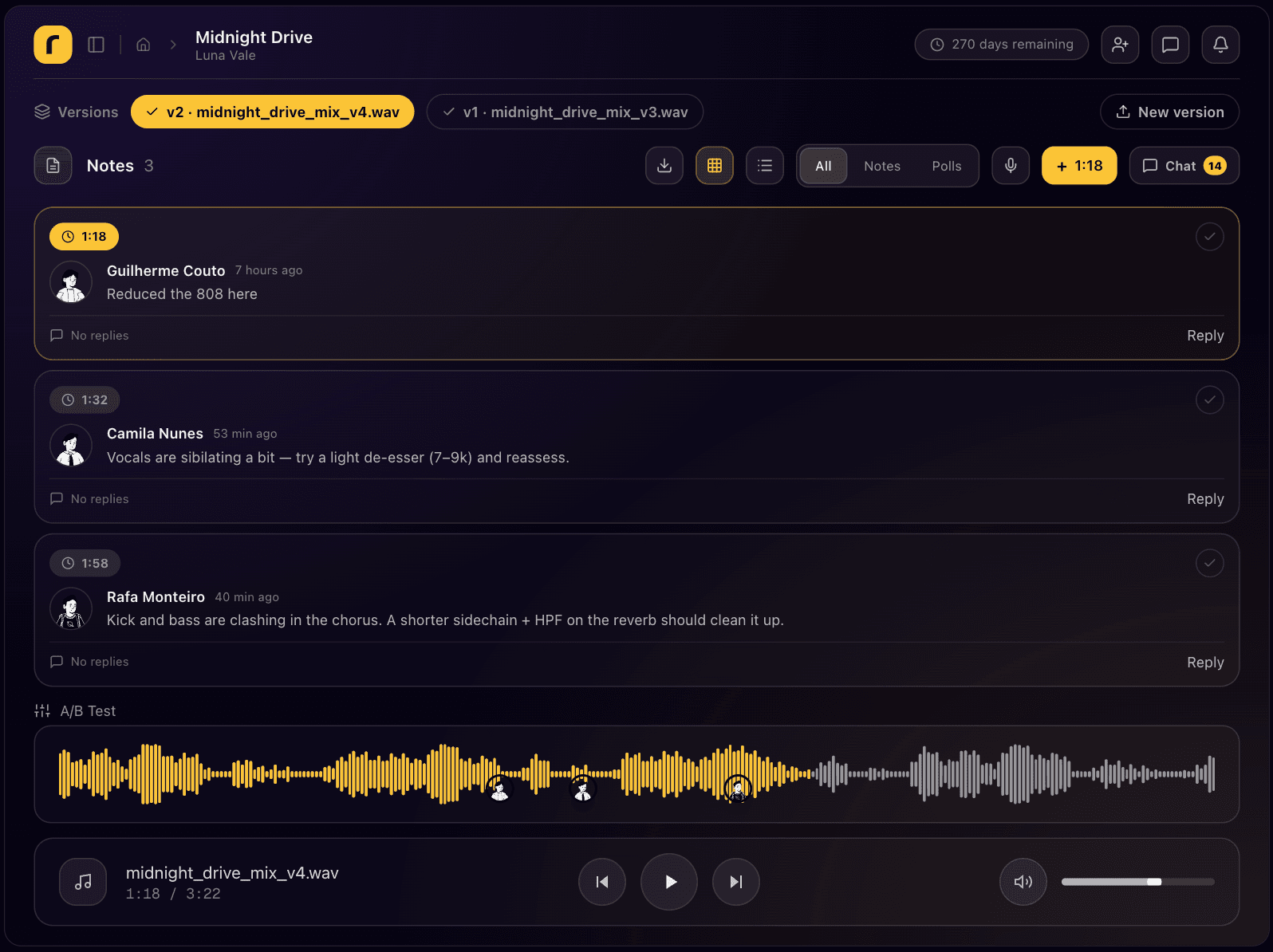 Revisy app screenshot