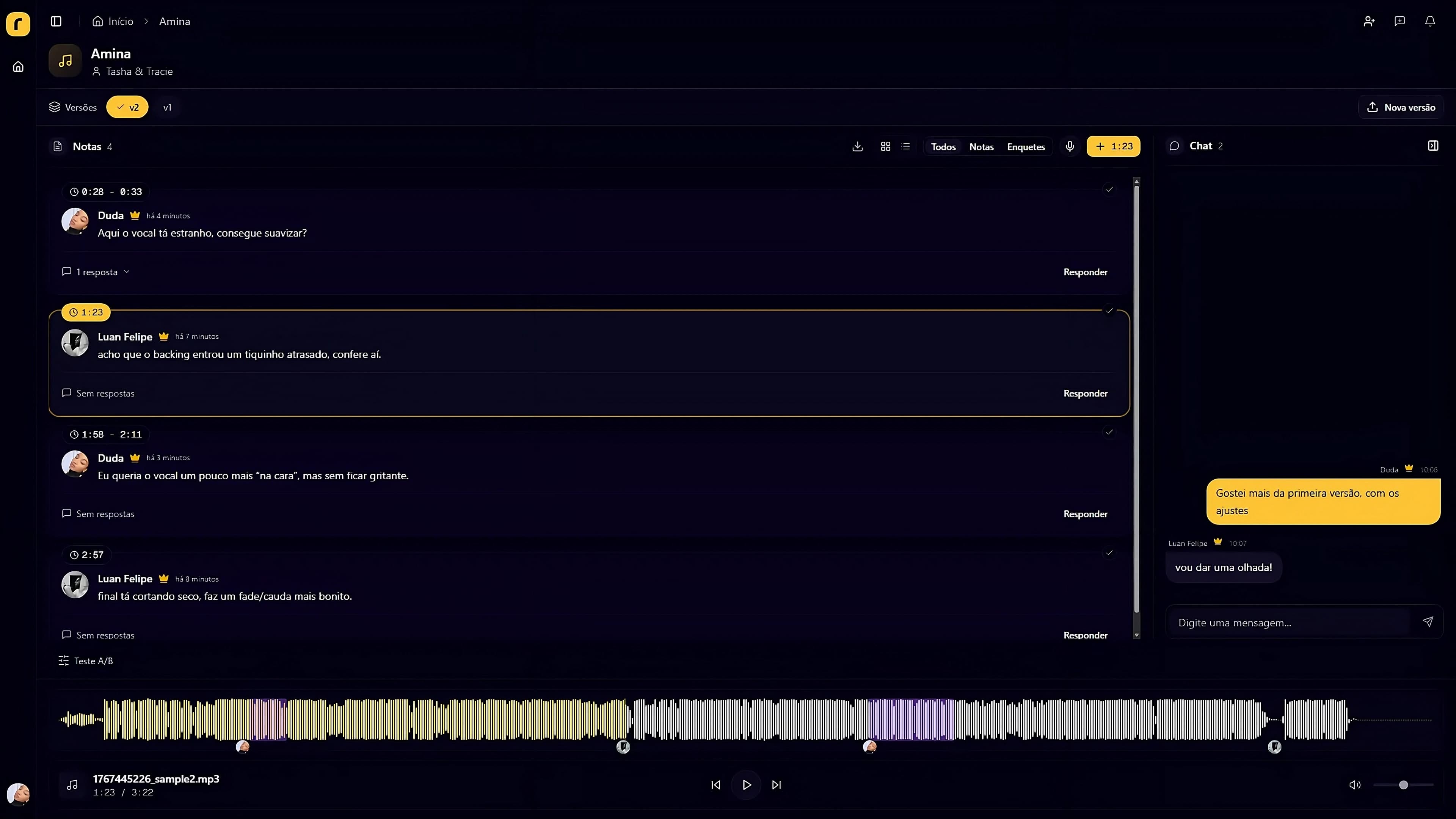 Revisy Application Screenshot